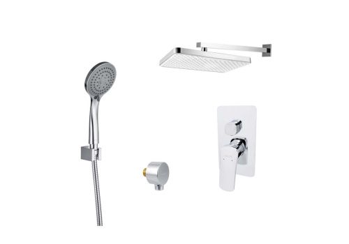 Душевая система Aquatek ВЕГА AQ1072CR встраиваемая в стену цвет хром