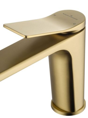 Смеситель Wonzon & Woghand WW-XH-012-BG на раковину золото - фото 4