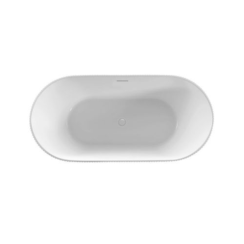 Ванна акриловая Vincea VBT-426-1700 170х80 отдельностоящая овальная - фото 3