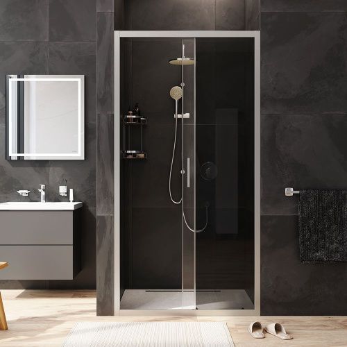 Душевая дверь Am.Pm Gem W90G-100-1-195MG 100х195 стекло прозрачное профиль хром - фото 4