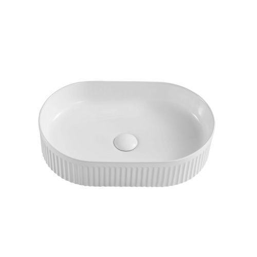 Раковина из сантехнического фаянса Grossman GR-3062 50х30 накладная цвет белый без отверстий под смеситель - фото 2