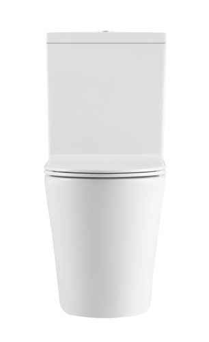 Унитаз-компакт напольный с бачком Iberica Blanca Burgos alto IB.BRA.121.1B1 белый с сиденьем микролифт безободковый каскадный смыв - фото 2