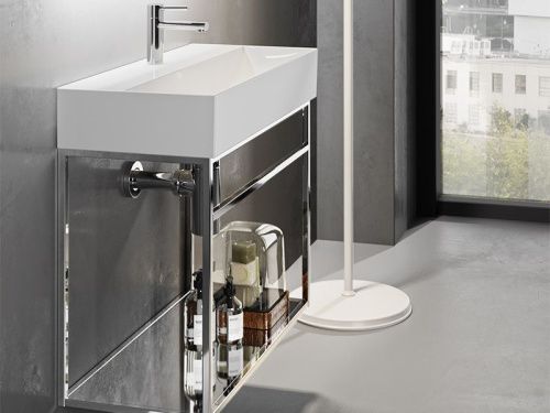 Раковина из сантехнического фаянса Hatria BAHIA_13 BH0800365011TS0 80х40 подвесная цвет белый - фото 2