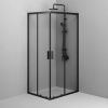 Душевой уголок Am.Pm Gem W90G-403-100280-BT 100х80 стекло прозрачное профиль черный без поддона