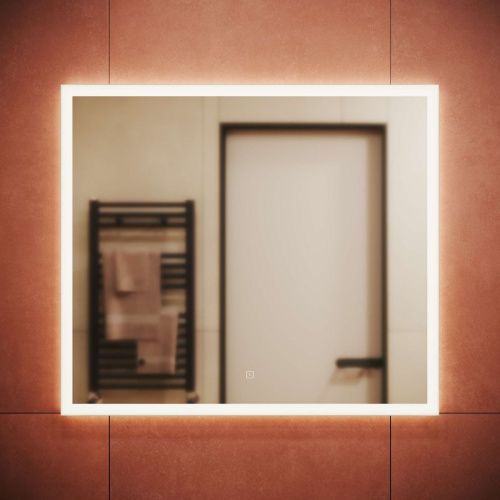 Зеркало с подсветкой Sancos Palace PA800 80х70 подвесное - фото 4