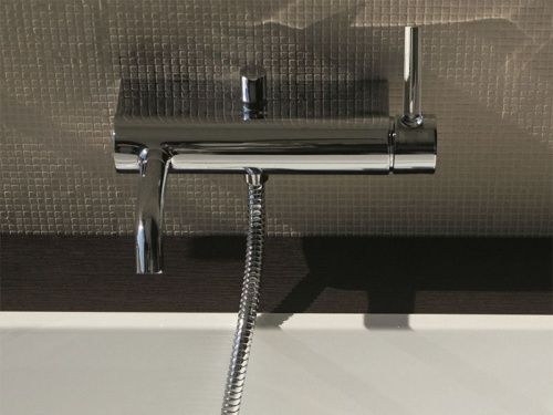 Смеситель для ванны ZUCCHETTI ZP6181 настенный хром - фото 2