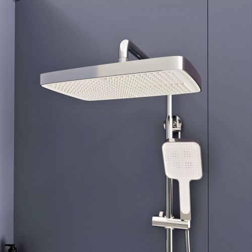 Душевая стойка RGW Shower Panels 51140134-01 настенная цвет хром с термостатом - фото 3