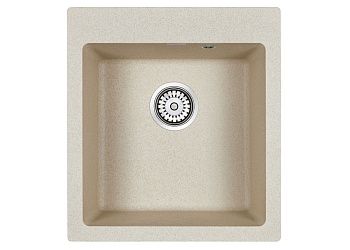 Кухонная мойка Paulmark KANTE 45 PM104651-BE 45х50 цвет бежевый