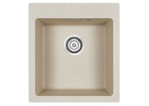 Кухонная мойка Paulmark KANTE 45 PM104651-BE 45х50 цвет бежевый