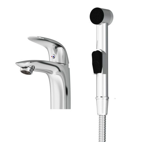 Смеситель Damixa Eclipse 310300001 на раковину хром - фото 2