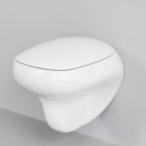 Чаша унитаза подвесная Ambassador Diamond 123T20001R цвет белый без сиденья каскадный смыв - фото 2