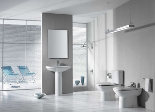 Чаша унитаза напольная Roca Giralda 7342466000 цвет белый без бачка без сиденья смыв торнадо - фото 2