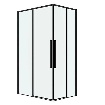 Душевой уголок Grossman Galaxy 300.K33.01.1110.42.00 110х100 стекло прозрачное профиль графит без поддона