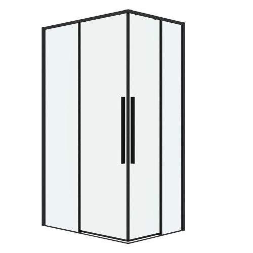 Душевой уголок Grossman Galaxy 300.K33.01.1110.42.00 110х100 стекло прозрачное профиль графит без поддона
