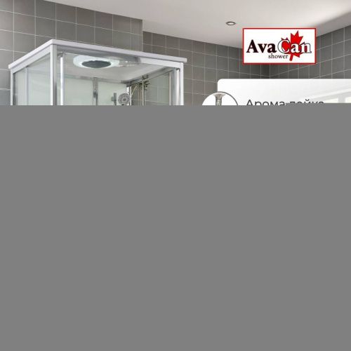 Душевая кабина AvaCan V V5012LED 120х90 прямоугольная с крышей ориентация универсальная - фото 2
