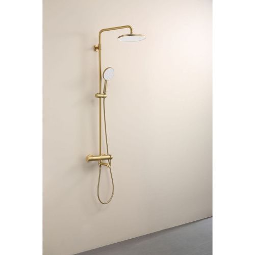 Душевая стойка Raglo R20 R20.24.03 настенная цвет золото - фото 3