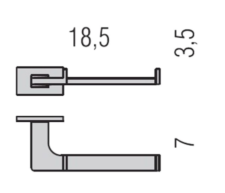 Бумагодержатель Colombo Look B1608.CR