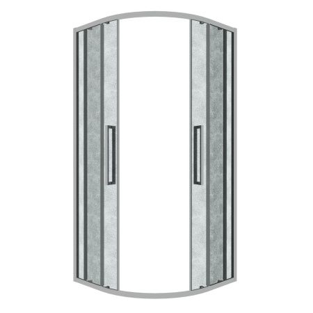 Душевой уголок Grossman Cosmo 301.K33.02.1010.10.02 100х100 стекло текстурное профиль хром без поддона