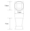 Стакан для зубных щеток WasserKRAFT 5528