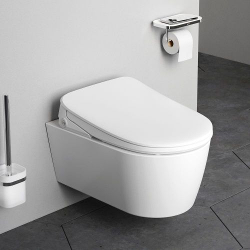 Унитаз подвесной Am.Pm Func C8F1702SC белый с сиденьем микролифт безободковый каскадный смыв