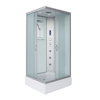 Душевая кабина Niagara Classic 330844QF 100х80 прямоугольная с крышей ориентация универсальная