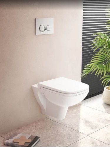 Чаша унитаза подвесная Vitra S20 7508B003-0075 цвет белый без сиденья безободковая каскадный смыв - фото 2