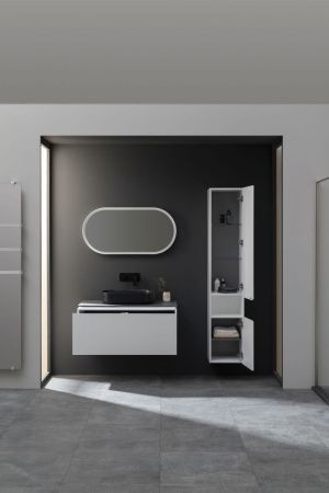 Тумба под раковину Allen Brau Infinity 1.21004.WM 100х50 подвесная цвет белый