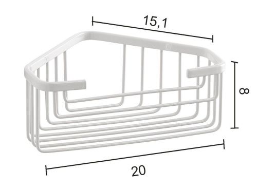 Решетка в ванную комнату Gedy 2483(02) - фото 2