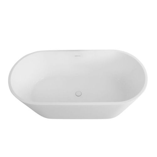 Ванна акриловая Art&Max Torino AM-TORINO-1700-780 170х80 отдельностоящая овальная - фото 5