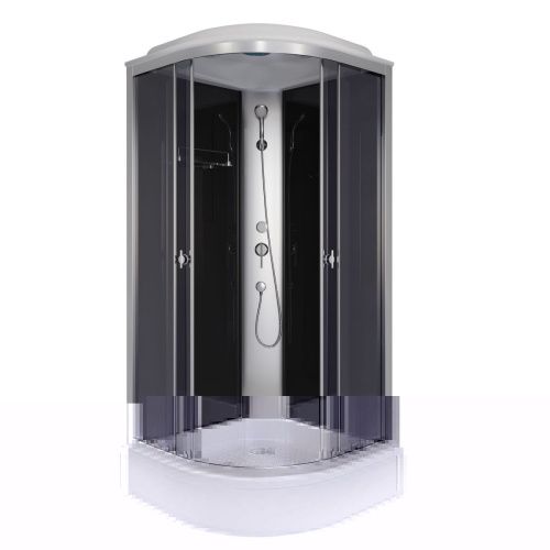 Душевая кабина Niagara Eco E90/26/TN 90х90 четверть круга с крышей ориентация универсальная - фото 2