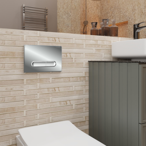 Клавиша смыва механическая CHARUS Magnus FP.340.21.01 цвет хром - фото 3