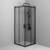 Душевой уголок Am.Pm Gem W90G-403-8080-BT 80х80 стекло прозрачное профиль черный без поддона