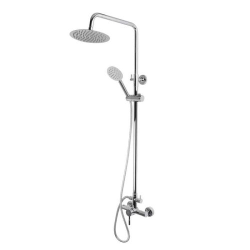 Душевая стойка Fixsen FX-9500 настенная цвет хром - фото 2