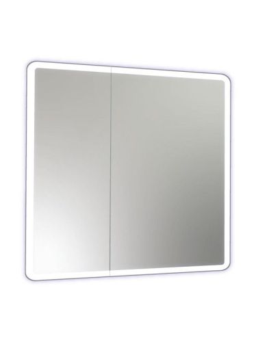 Зеркало-шкаф Continent Emotion МВК030 80х80 подвесной цвет белый - фото 2