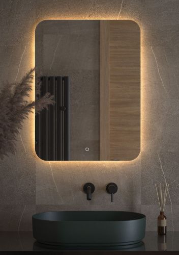 Зеркало с подсветкой Defesto OPTI DF 2817S 60х80 подвесное - фото 3