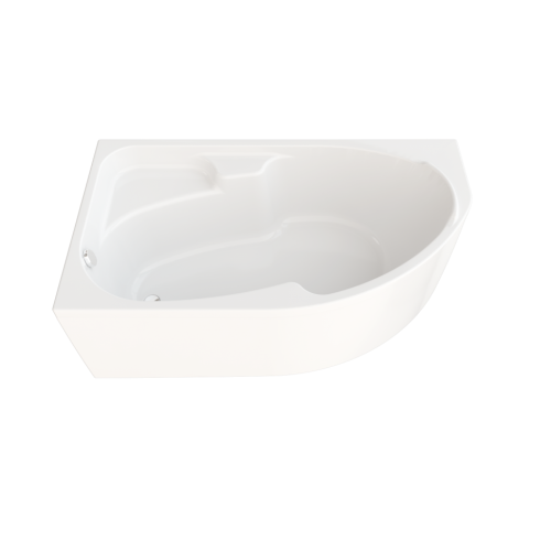 Ванна акриловая Тритон София Щ0000046115 170х95 пристенная асимметричная без каркаса - фото 2