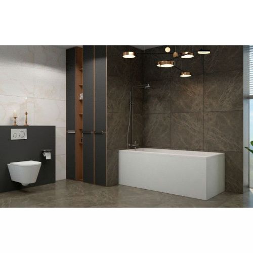 Ванна акриловая Lavinia Boho Rock 37070050 150х75 встраиваемая прямоугольная без каркаса - фото 4