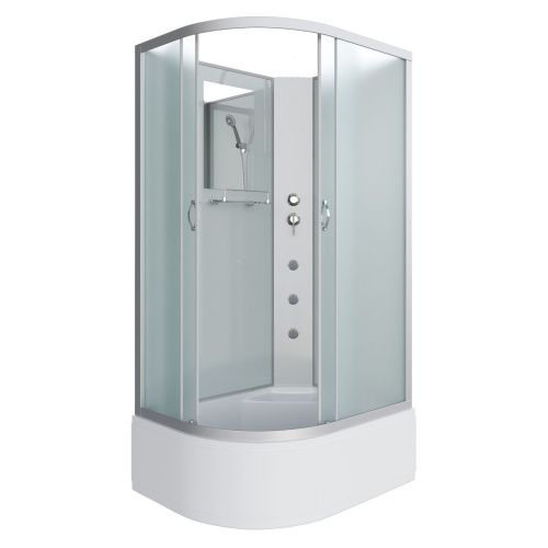 Душевая кабина Niagara Classic 23101424RBKG 120х80 асимметричная без крыши ориентация правая