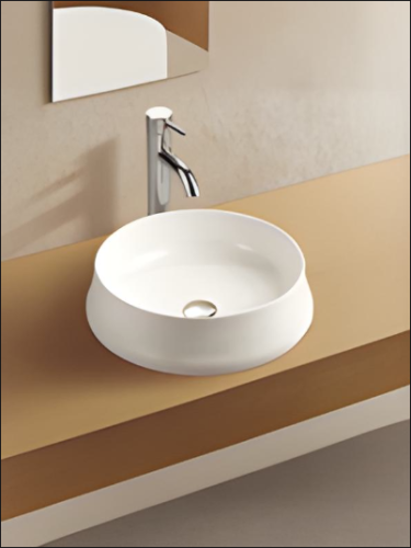 Раковина из сантехнического фаянса WeltWasser WW SK 10000003853 40х40 подвесная цвет белый без отверстий под смеситель - фото 2