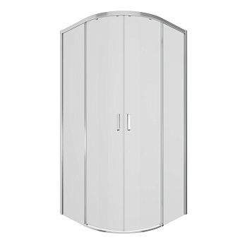 Душевой уголок Ambassador Queen 11011102 100х100 стекло прозрачное профиль хром без поддона