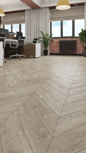 Кварцвиниловая плитка Alpine Floor Chervon Alpine LVT ECO 20-11 Карите Chevron толщина 0.25 см 43 класс 555х127 - фото 4