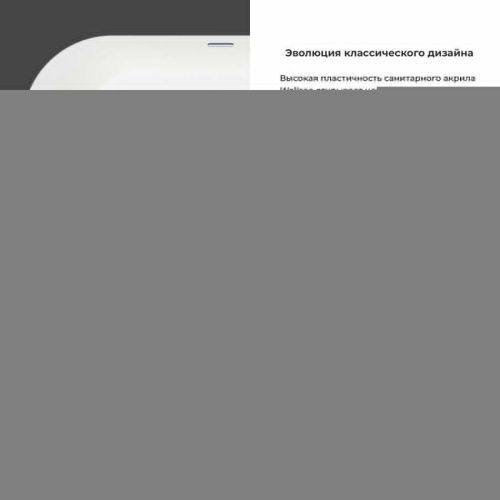 Ванна акриловая Wellsee Chalice Perfection 230610000 170х75 отдельностоящая овальная с ножками - фото 5