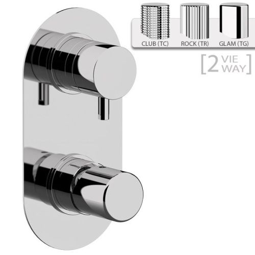 Смеситель для душа Daniel Trilogy TG612D2KBDP встраиваемый в стену золото - фото 2