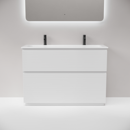 Тумба под раковину Sancos FOLK Floor FL120FW 120х40 напольная цвет белый