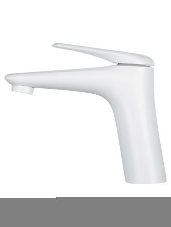 Смеситель Wonzon & Woghand WW-A41222-MW на раковину белый