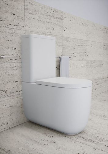 Чаша унитаза напольная Olympia Milady MIL130301 цвет белый без сиденья и без бачка безободковая - фото 3