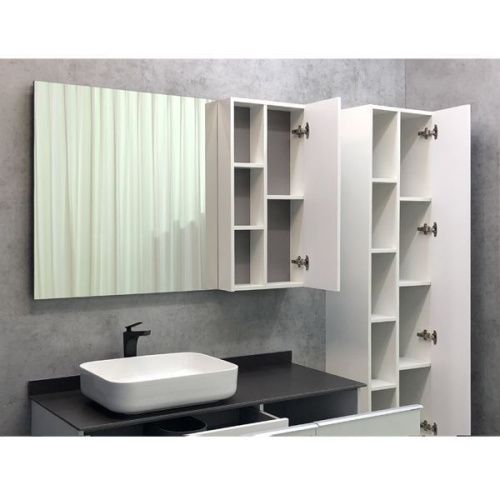 Зеркало-шкаф Comforty Милан 00004136261CF 120х80 подвесной цвет белый - фото 3