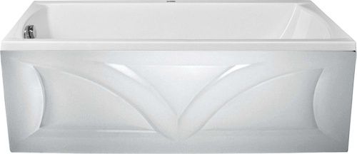 Ванна акриловая 1MarKa MODERN 01мод1670 160х70 пристенная прямоугольная без ножек и каркаса - фото 2