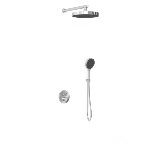Душевая система Vincea Inspire VSFW-3I22MT2CH встраиваемая в стену цвет хром с термостатом - фото 2