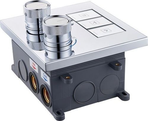 Душевая система ALMAes Nemi TVZ-8810 встраиваемая в стену цвет хром - фото 2